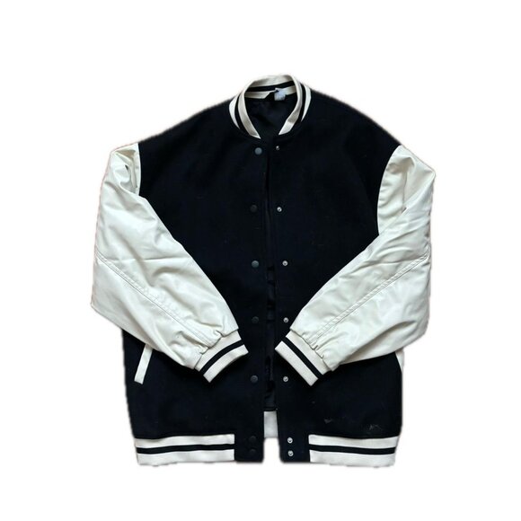 H&M Women's Black and Cream Jacket - Picture 1 of 3